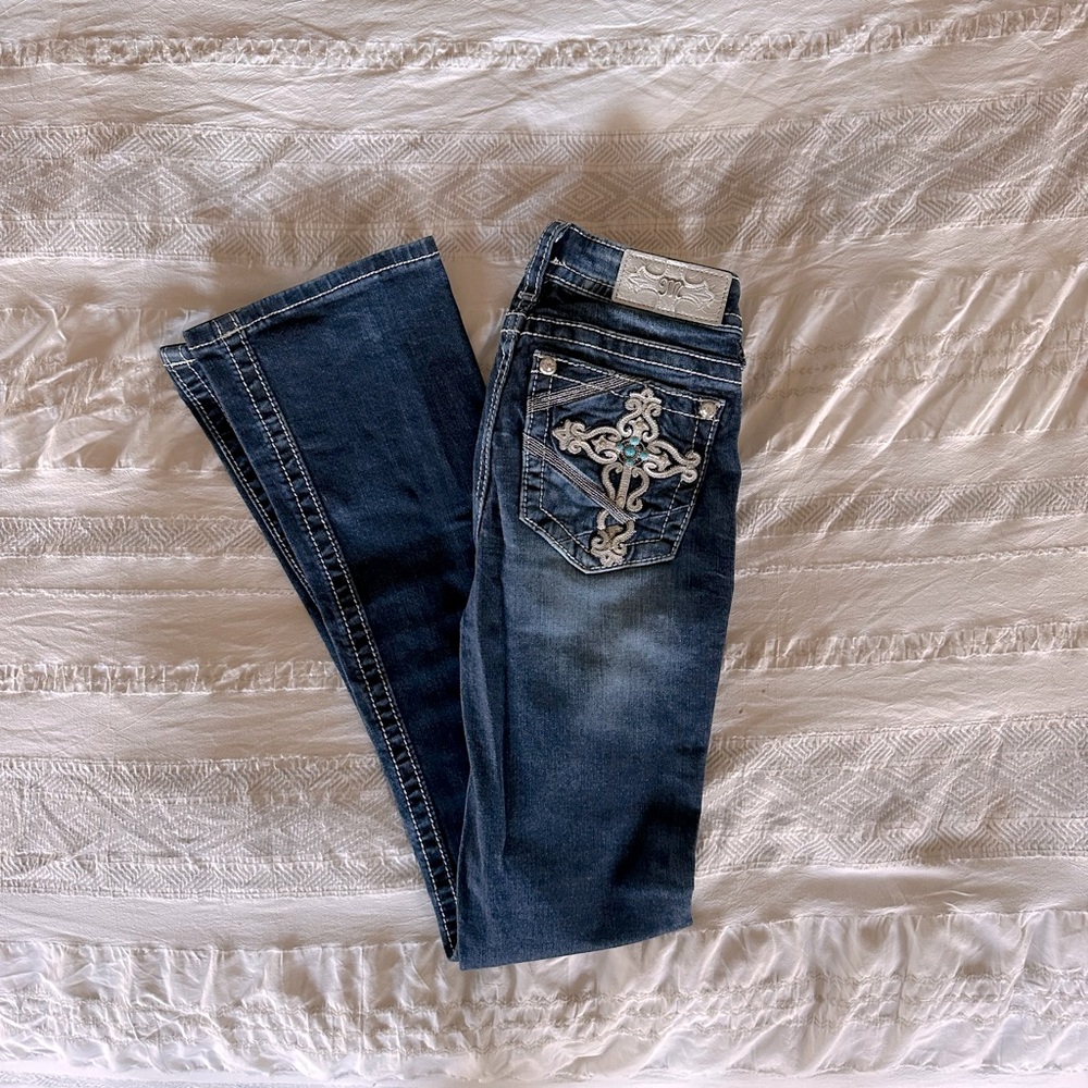 Miss me slim boot cut jeans